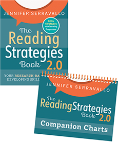 The Reading Strategies Book 2.0, Paperback and Companion Charts Bundle